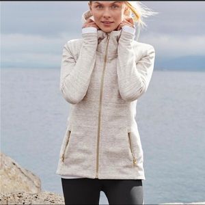 Athleta XS oatmeal jacket